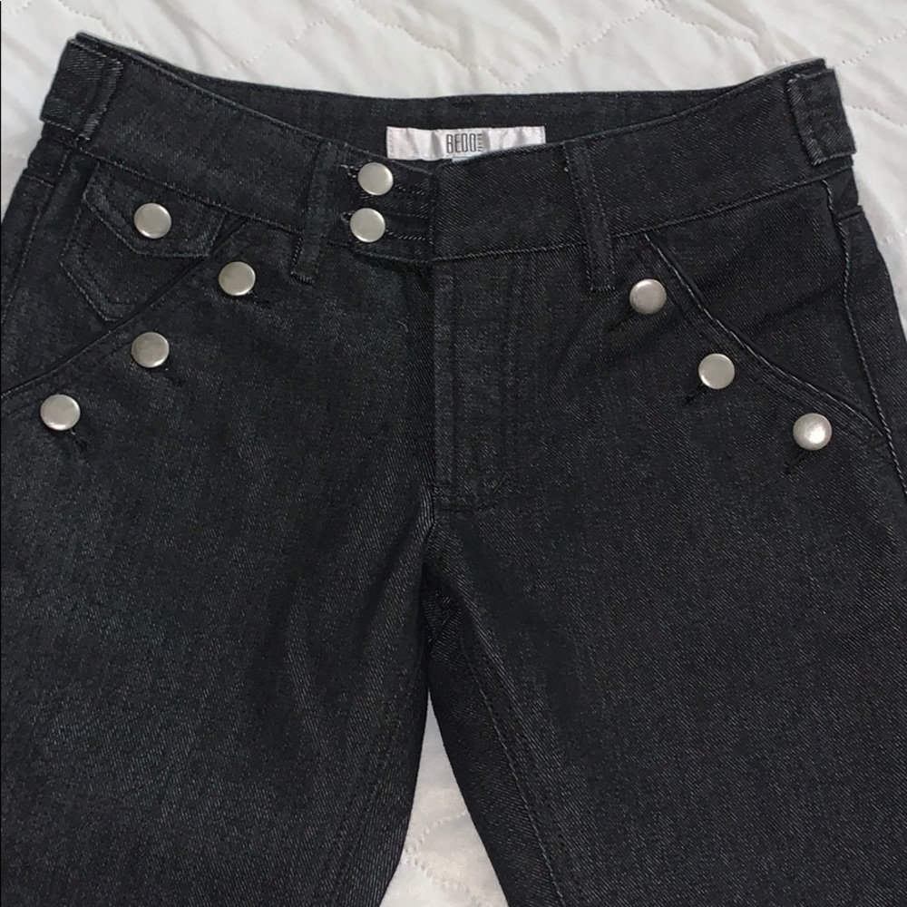 BEDO premium quality sailor style charcoal jeans